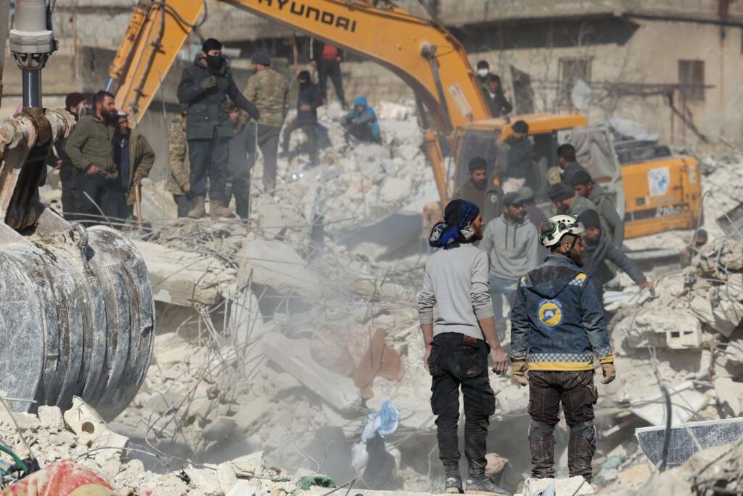 Bilder der Verwstung in Idlib  | Foto: OMAR HAJ KADOUR (AFP)
