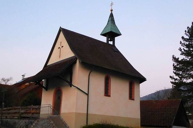 Die Ackerrainkapelle in Wehr wurde vor...de des Dreiigjhrigen Krieges erbaut.  | Foto: Hansjrg Bader
