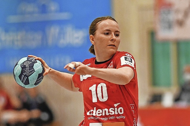Handballerin Rebecca Drr von den HSG-Frauen  | Foto: Achim Keller
