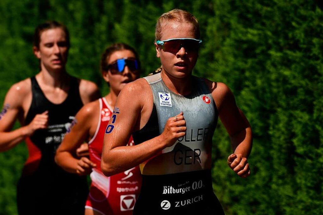 Verletzungsgeplagt: Katharina Möller h...tliche Probleme durchs Jahr zu kommen.  | Foto: Triathlon Media TV