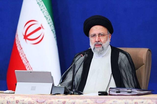 Irans Präsident hält die Proteste in seinem Land für gescheitert