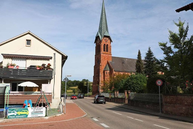 Die Herz-Jesu-Kirche in Heiligenzell, Friesenheim.  | Foto: Christoph Breithaupt