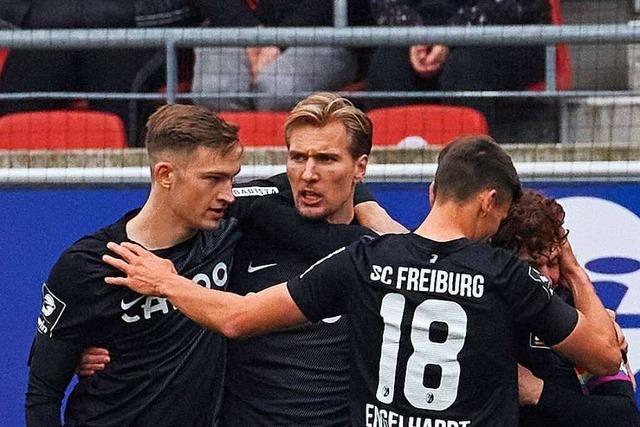 3:1 in Halle: Der Lauf des SC Freiburg II hlt weiter an