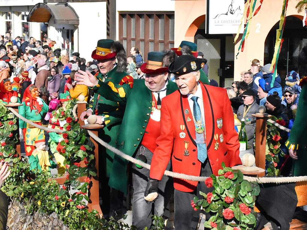 Die Narrenrte der Binzemer Thonnerknaben.