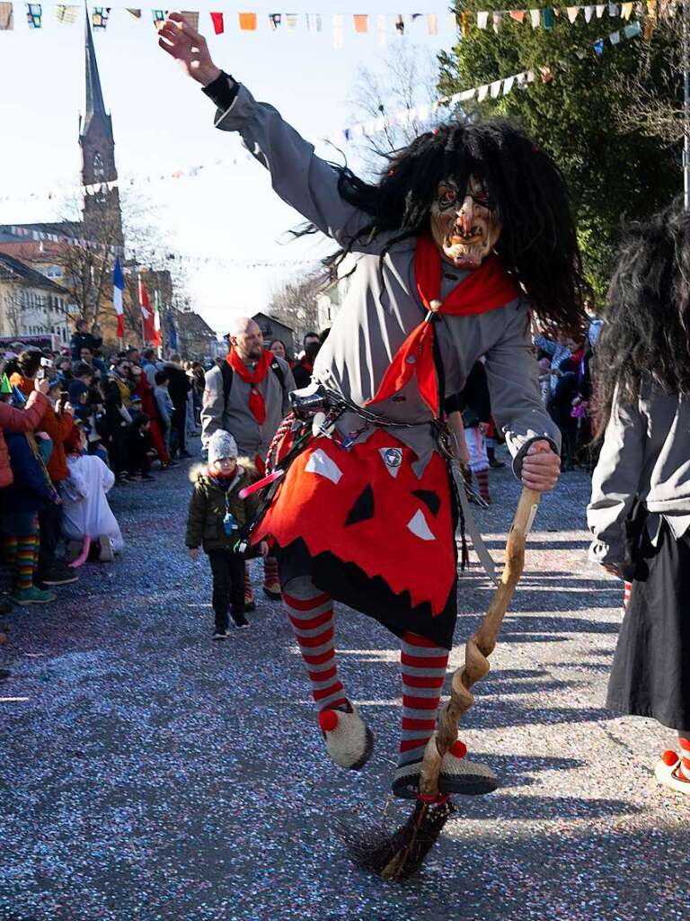 Auf dem Besen durch die Werderstrae