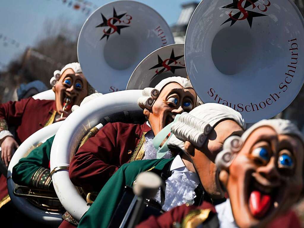 Guggen-Musiken sorgen fr schaurig-schne Tne.