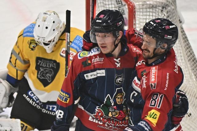 EHC Freiburg: Der Treffer zum 3:0 - ein Moment der Magie bei den Wlfen