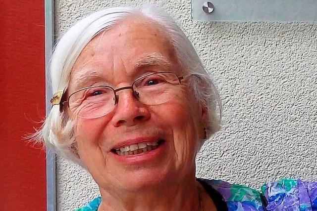 Die Lörracher Stifterin Christine Kaltenbach ist gestorben