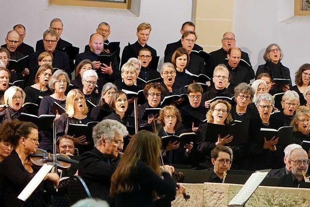 Motettenchor Lörrach singt Schuberts Messe in Es-Dur in Vollendung