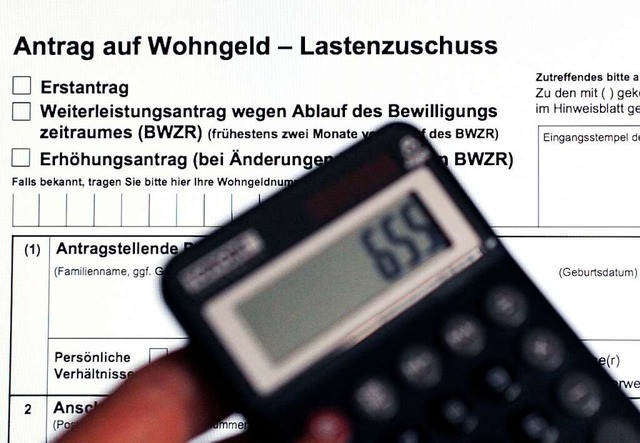 So sinnvoll das neue Wohngeldrecht ist...ch die Kommunen etwa durch Mehrarbeit. | Foto: Jens Kalaene So sinnvoll das neue Wohngeldrecht ist...ch die Kommunen etwa durch Mehrarbeit. | Foto: Jens Kalaene