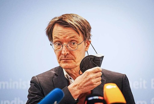 Bundesgesundheitsminister Karl Lauterbach  | Foto: Kay Nietfeld (dpa)