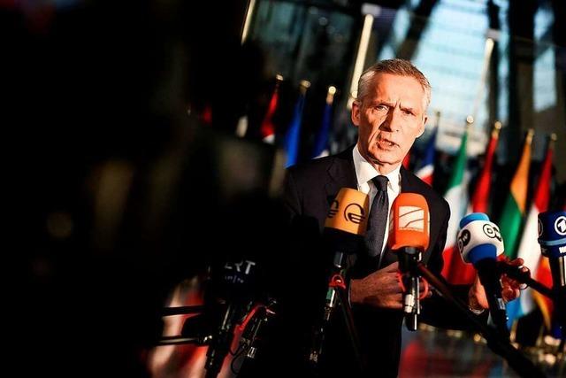 Stoltenberg drängt Nato-Verbündete zu Erfüllung von Lieferversprechen