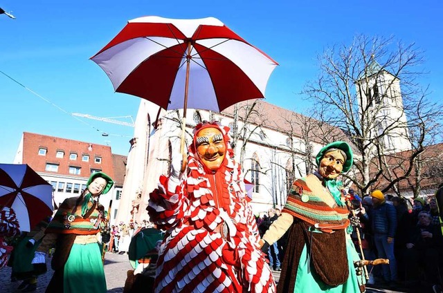 Freiburgs Nrrinnen und Narren sind bereit fr die Hhepunkte der Fasnet 2023.  | Foto: Rita Eggstein