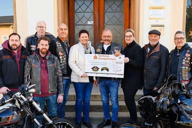 Alemannen Chapter Germany unterstützt Lörracher Kindertrauergruppe mit Spenden