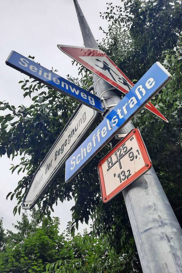 Zwischen Seidenweg und Scheffelstrae ...den Jahren ein neues Zentrum gewinnen.  | Foto: Erika Bader