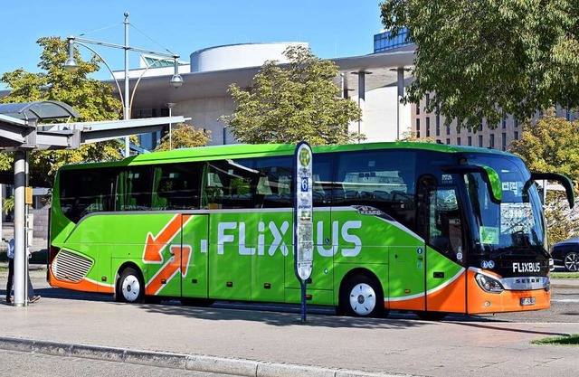 Mittlerweile ein vertrautes Bild: der Flixbus  | Foto: Thomas Kunz