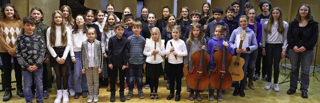ber viele begabte junge Talente kann ...usiziert&#8220; ausgezeichnet wurden.   | Foto: Musikschule Offenburg/Ortenau