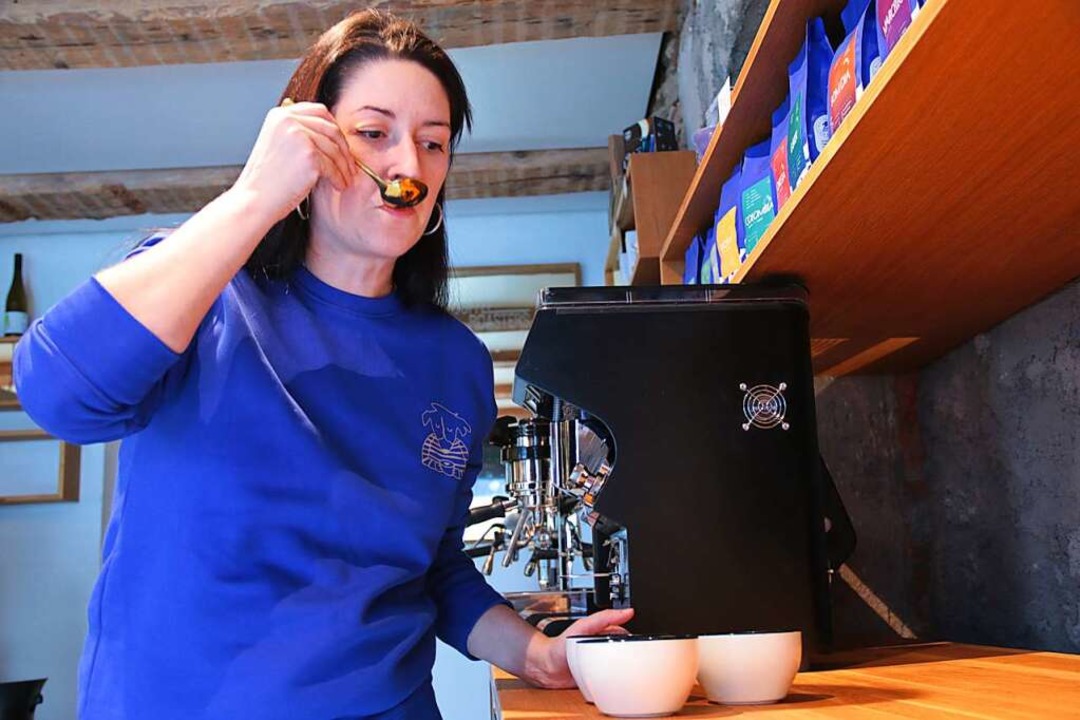 Aurore Ceretta ist Deutsche Meisterin im Cuptasting geworden.  | Foto: Carolin Johannsen