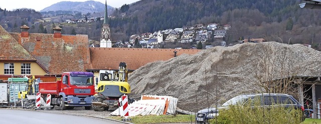 Im Januar 2022 wurde die ungenehmigte Deponie in Schnau noch betrieben.  | Foto: Nicolai Kapitz