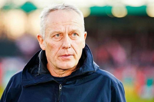 SC-Freiburg-Trainer Christian Streich: 