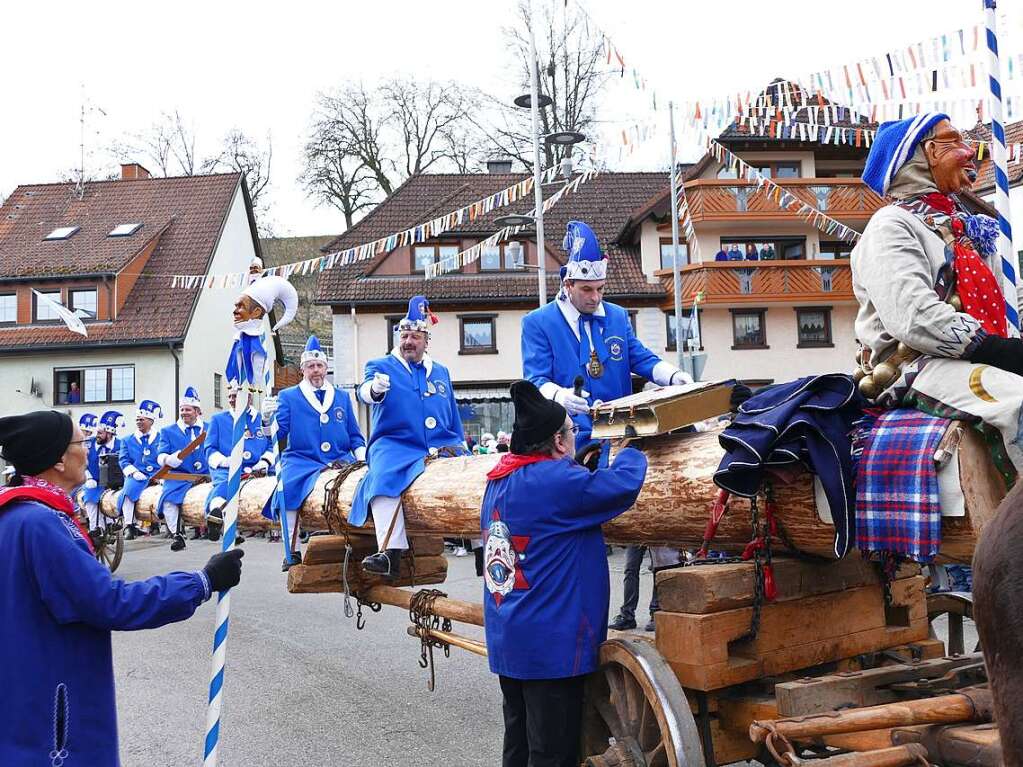 Der Narrenrat auf dem Stammen.