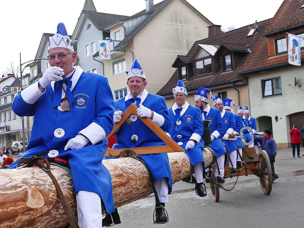 Der Narrenrat auf dem Stammen.