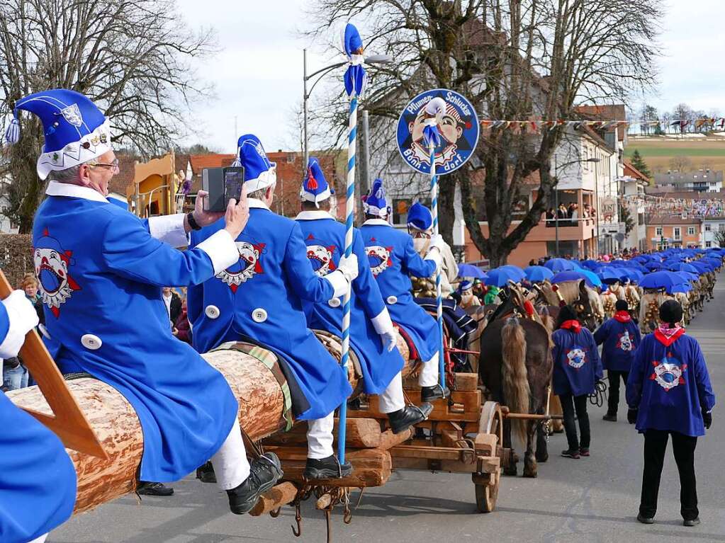 Der Narrenrat auf dem Stammen.