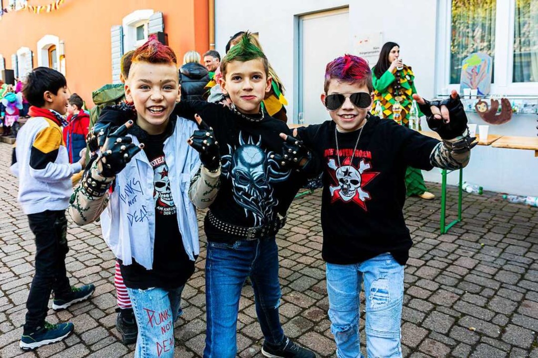 Kleine Punks in Gottenheim  | Foto: Hubert Gemmert