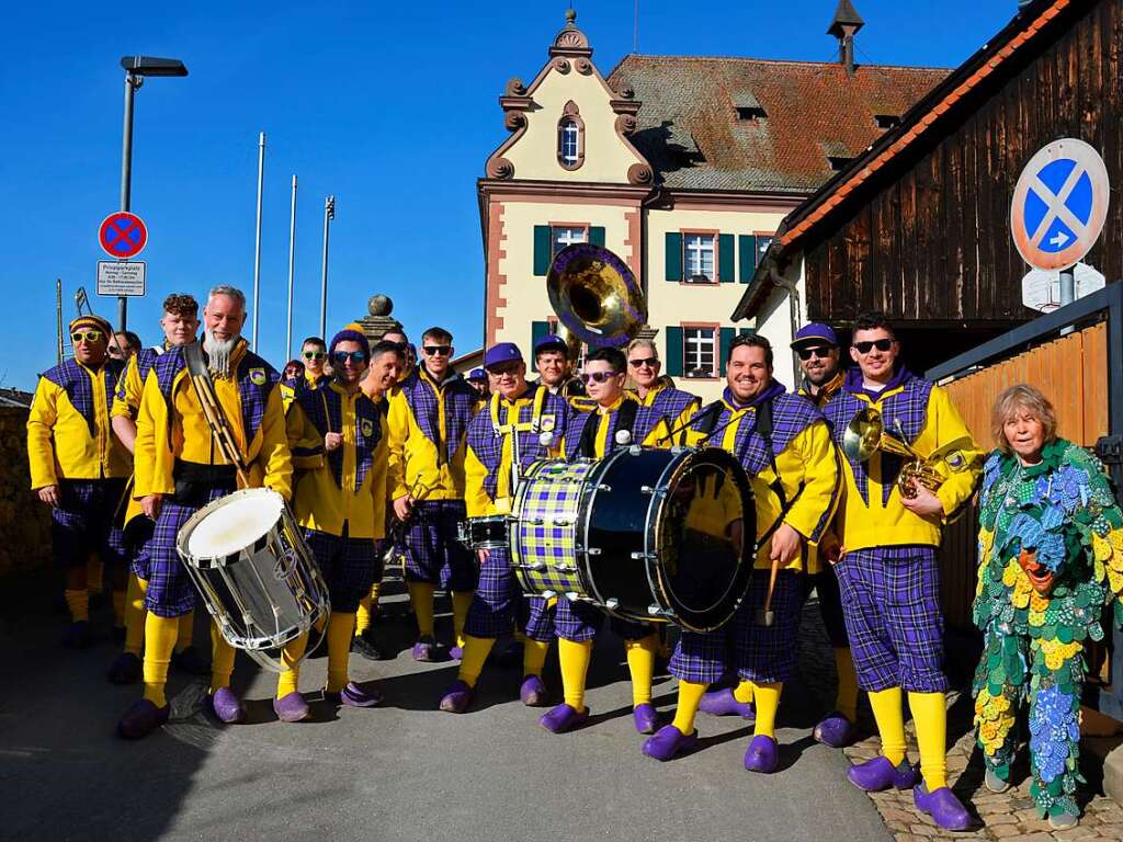 Auch in Ebringen sind die Narren los.