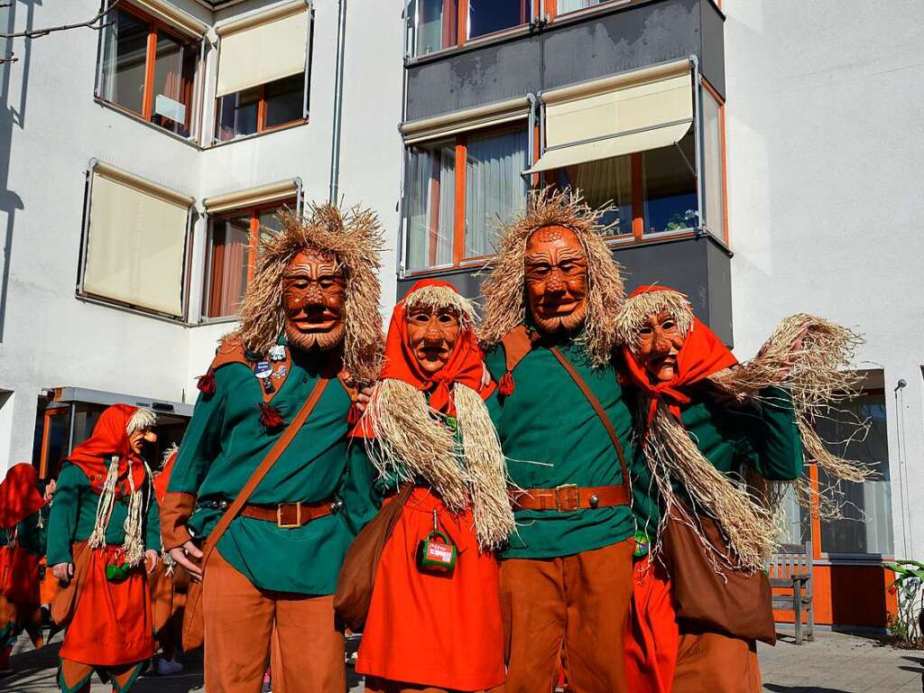 Die lberggeister sorgten am Prlat-Stiefvater-Haus fr Stimmung.