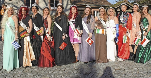 Diese &#8222;Miss&#8220;-Gruppe reprs... Hochsaler Wieeberklatsch  am besten.   | Foto: Michelle Gntert