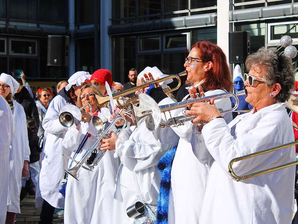 Live-Musik vor dem Rathaus in Emmendingen