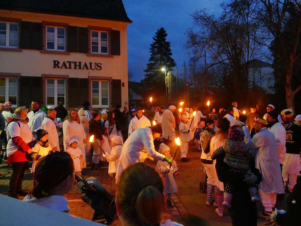 Impressionen von der Brgermeister-Entmachtung in Rmmingen