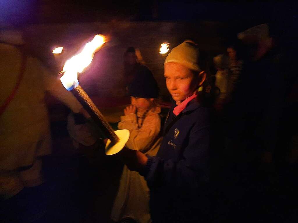 Impressionen vom Isteiner Hemdglunki-Umzug