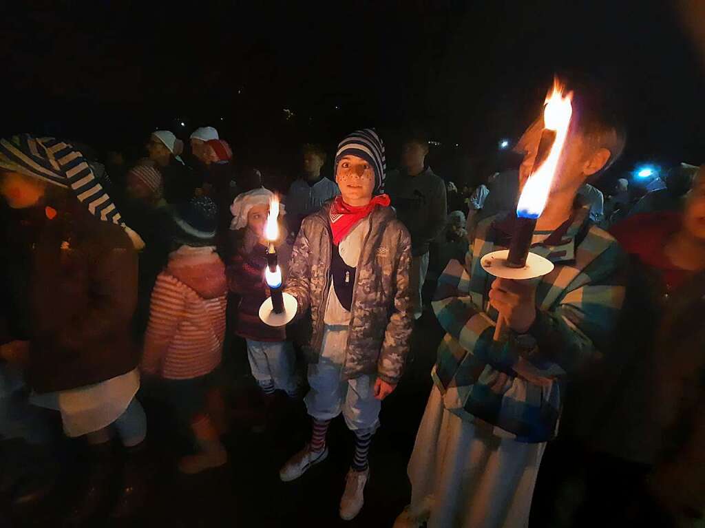 Impressionen vom Isteiner Hemdglunki-Umzug