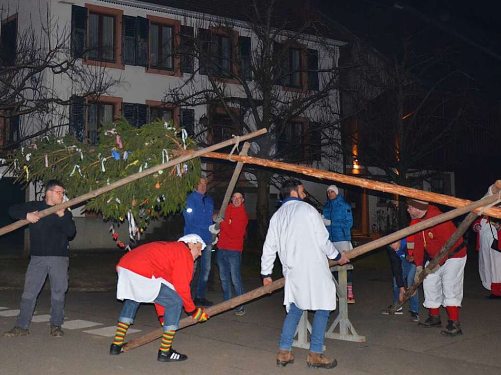 Impressionen vom Hemdglunki-Umzug in Wollbach