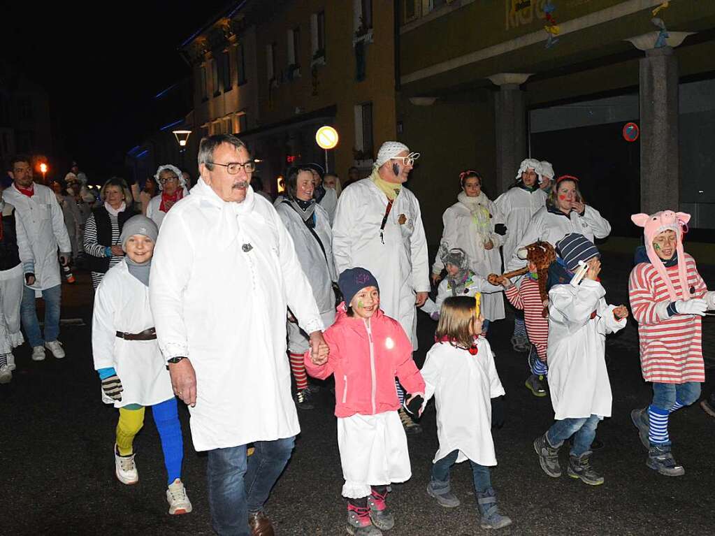 In Zell waren am Schmutzige Dunschdig hunderte Glunkis unterwegs.