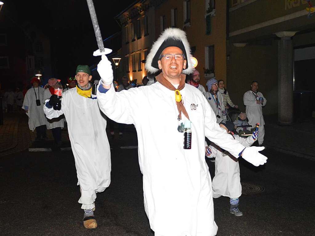 In Zell waren am Schmutzige Dunschdig hunderte Glunkis unterwegs.