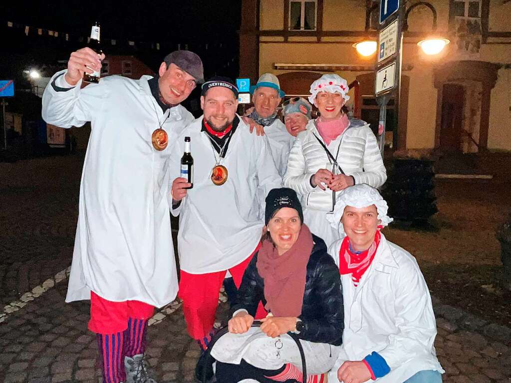 In Todtnau zogen die Glunkis durchs Stdtle mit anschlieendem Glunkitreiben auf dem Rathausplatz und in den Beizen.