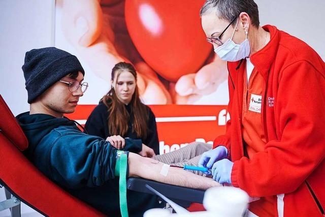 Nach Vörstetten kommen nur wenige Menschen zum Blutspender