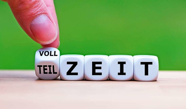 Teilzeit steht fr eine Vielzahl von A...matisch immer die Hlfte von Vollzeit.  | Foto: Fokussiert (Stock.adobe.com)