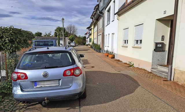 Fr eine Verkehrsberuhigung in der Fis... Stunde. Kbel sollen entfernt werden.  | Foto: Stefan Ammann