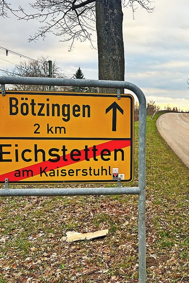 Die Kreisstrae zwischen Eichstetten und Btzingen wird saniert.   | Foto: Daniel Hengst