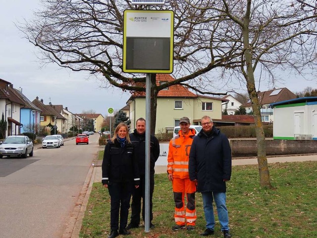 An der Hans-Thoma-Schule in Bad Sckin...iner und Brgermeister Alexander Guhl.  | Foto: Gerd Leutenecker