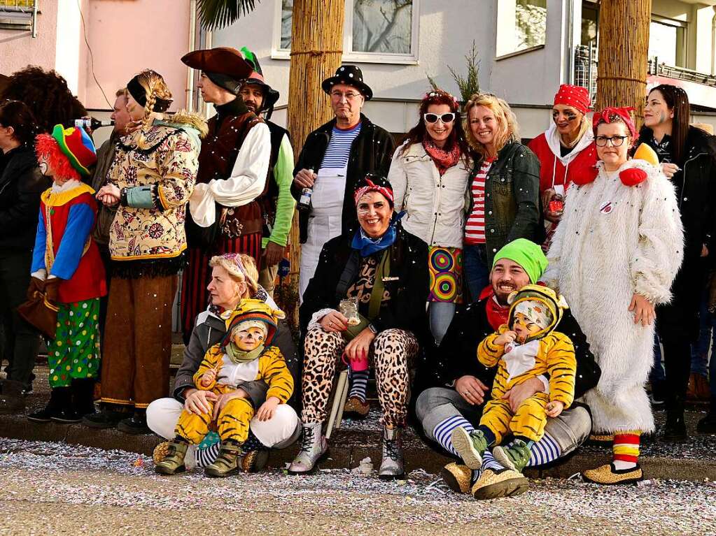 Viel bejubelt war der Fasnachtsumzug in Bad Krozingen.