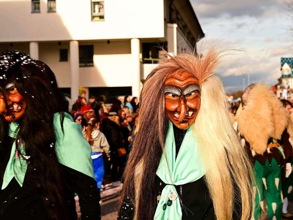 Viel bejubelt war der Fasnachtsumzug in Bad Krozingen.