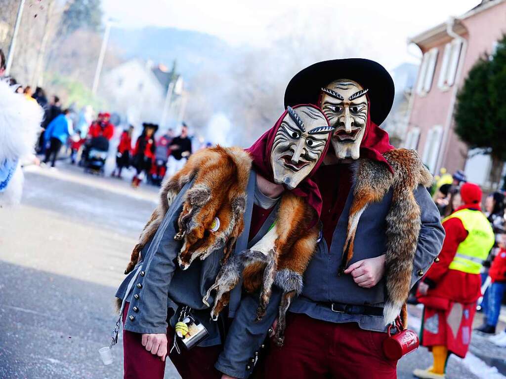 Viel bejubelt war der Fasnachtsumzug in Bad Krozingen.