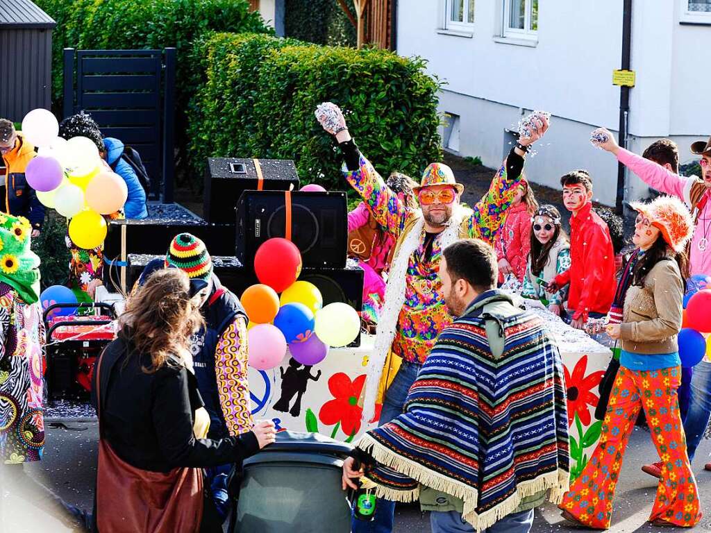 Viel bejubelt war der Fasnachtsumzug in Bad Krozingen.