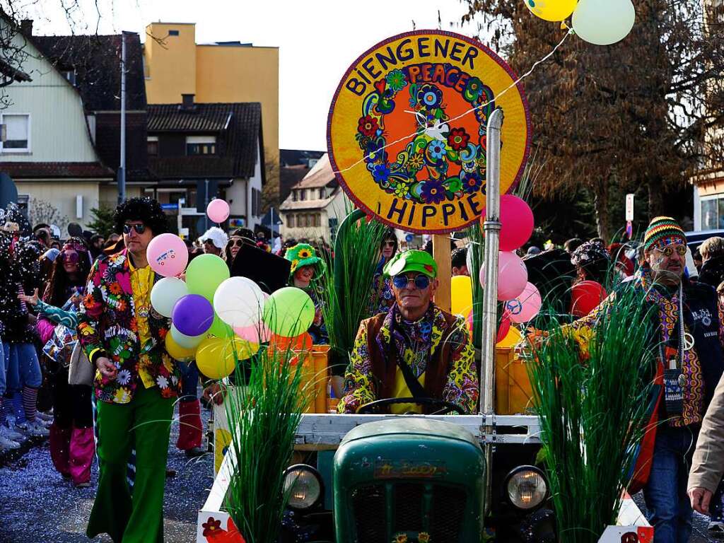 Viel bejubelt war der Fasnachtsumzug in Bad Krozingen.