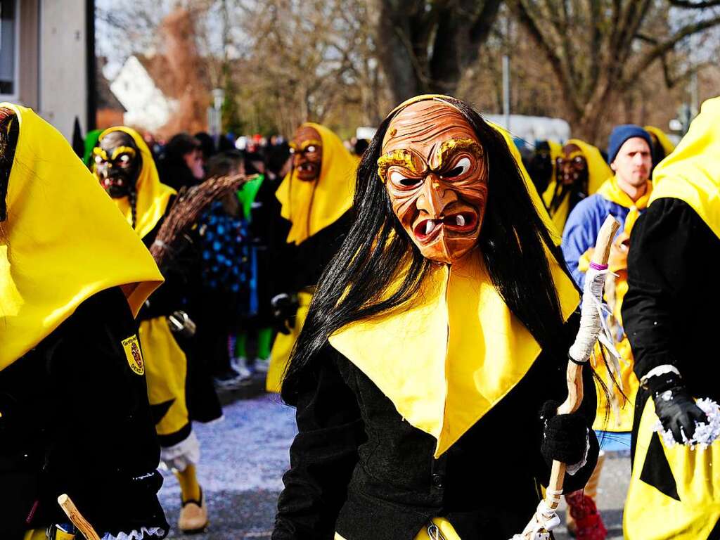 Viel bejubelt war der Fasnachtsumzug in Bad Krozingen.